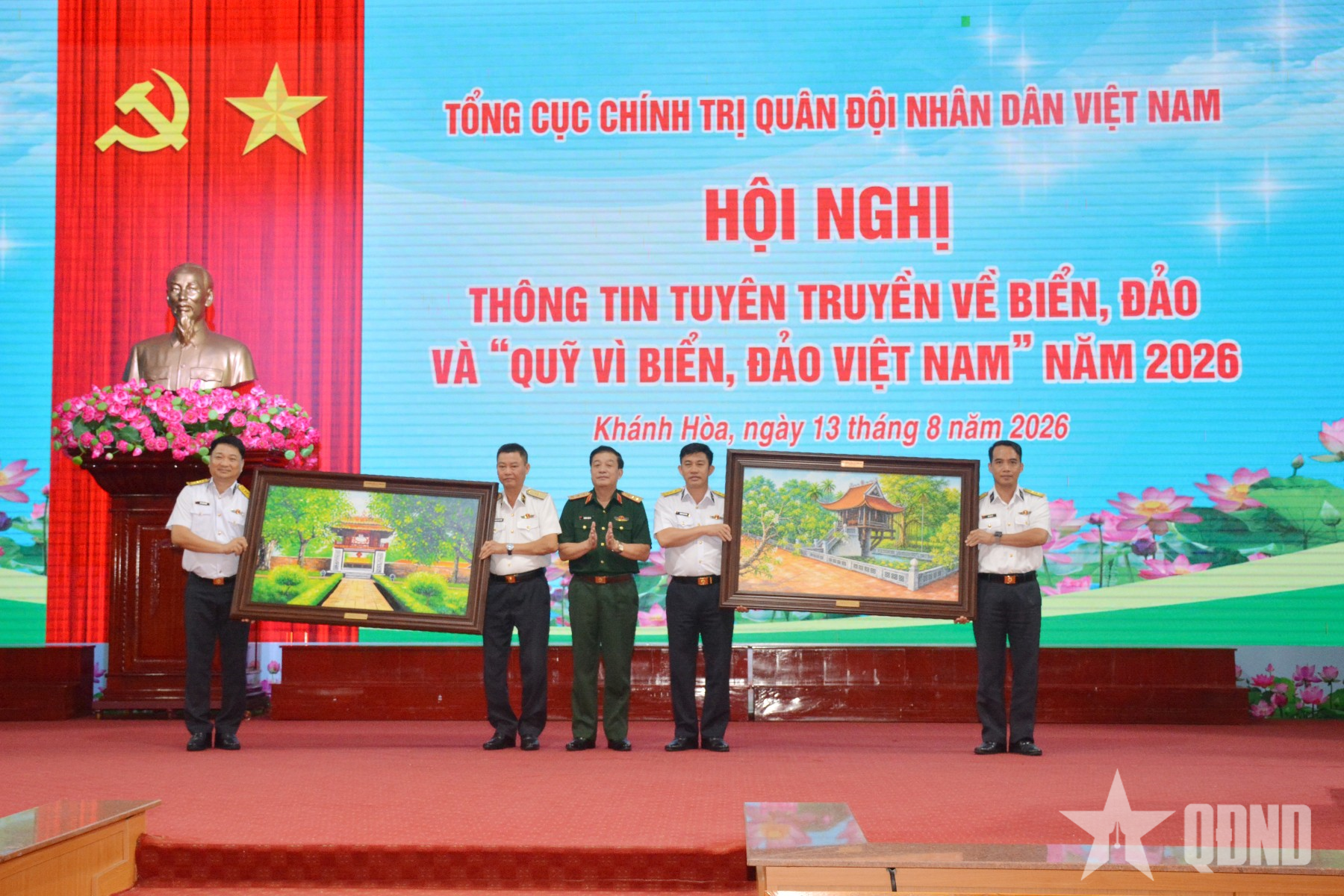 Thượng tướng Trương Thiên Tô dự hội nghị thông tin, tuyên truyền về biển, đảo và “Quỹ vì biển, đảo Việt Nam”